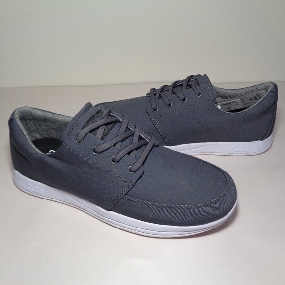 Cuater by Travis Mathew Size 8 M QUINCY Quiet Shade Gray Oxfords New Men's Shoes - Picture 1 of 13